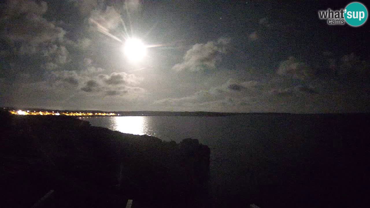 Live Webcam Putzu Idu beach – Arco di S’Architteddu – Oristano livecam Sardinia – Italy
