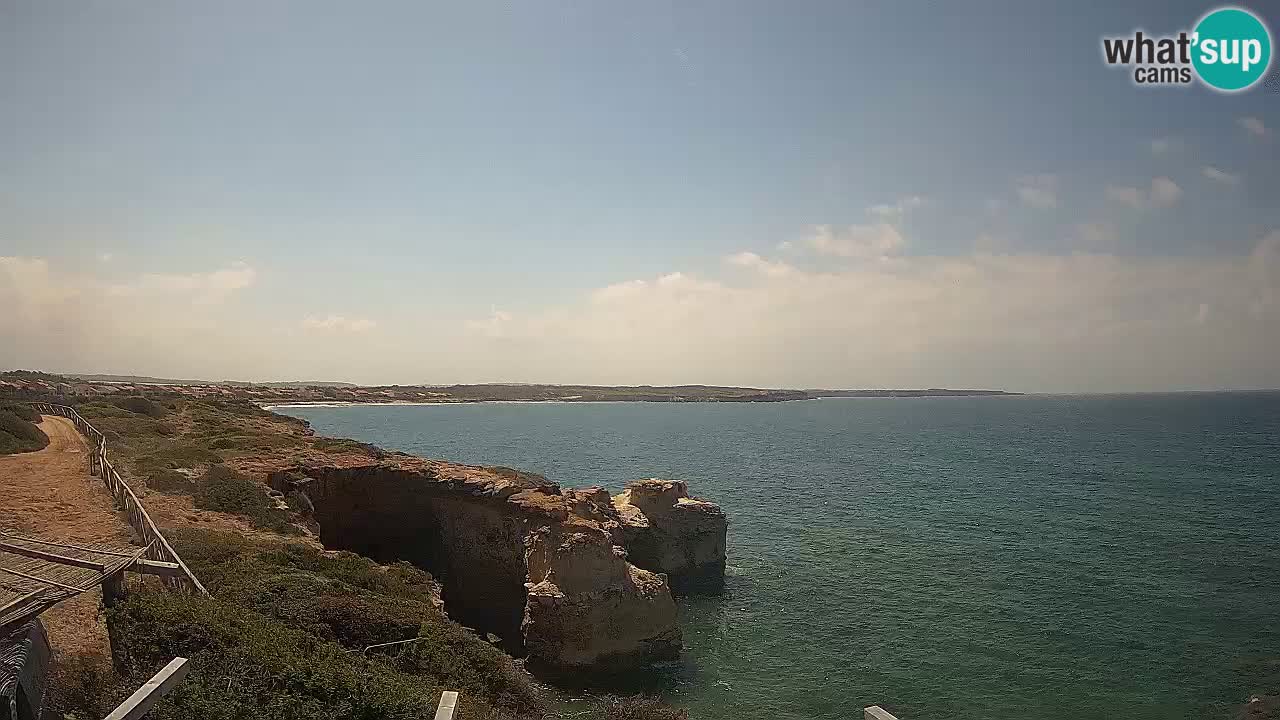 Web kamera uživo Plaža Putzu Idu – Arco di S’Architteddu – Oristano Sardinija – Italija