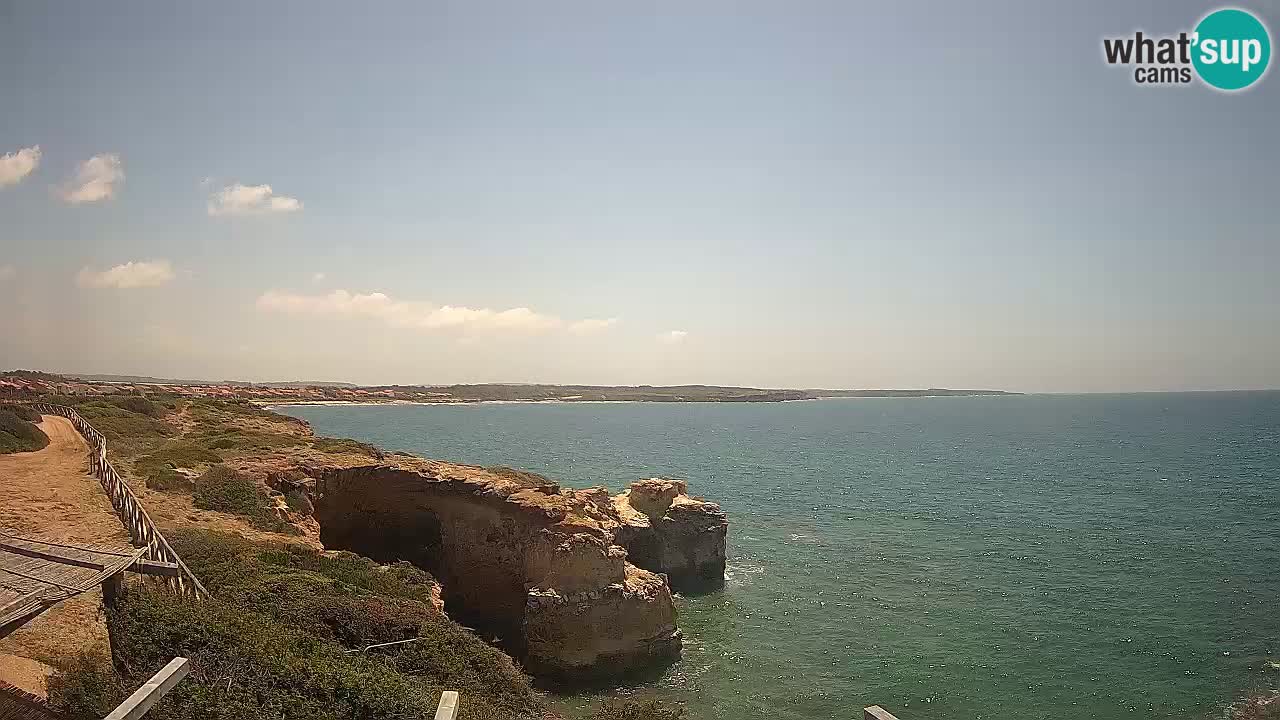Live Webcam Spiaggia Putzu Idu – Arco di S’Architteddu – Oristano livecam Sardegna
