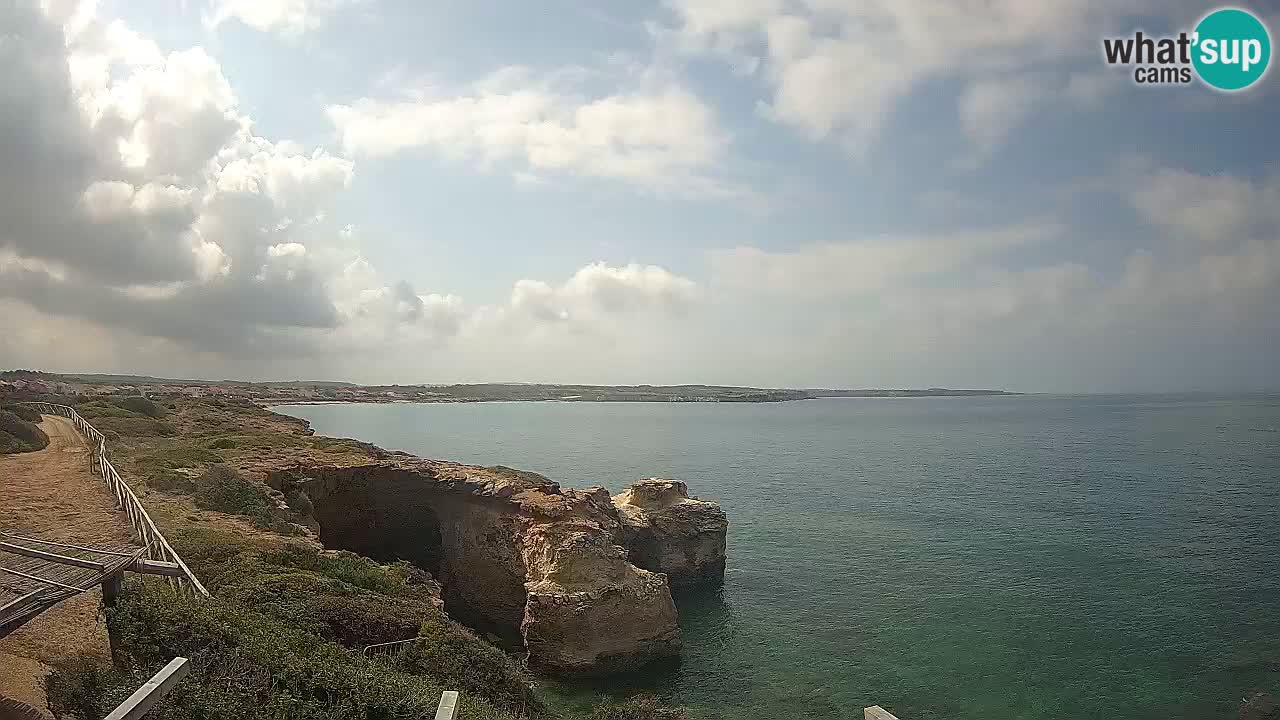 Web kamera uživo Plaža Putzu Idu – Arco di S’Architteddu – Oristano Sardinija – Italija