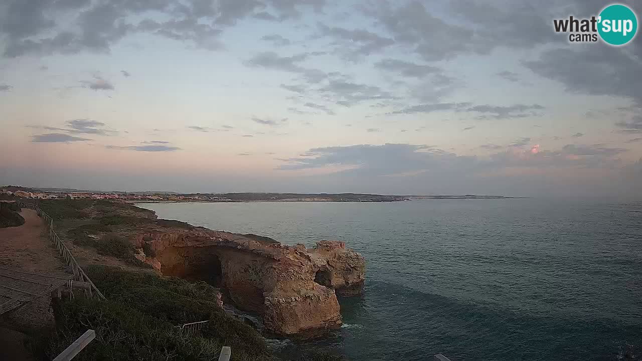 Live Webcam Putzu Idu Strand – Arco di S’Architteddu – Oristano livecam Sardinien – Italien