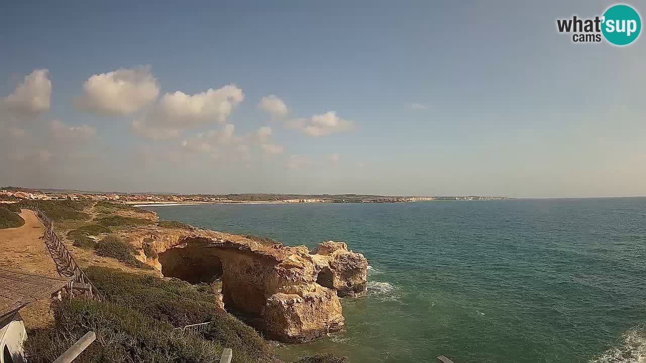 Web kamera uživo Plaža Putzu Idu – Arco di S’Architteddu – Oristano Sardinija – Italija