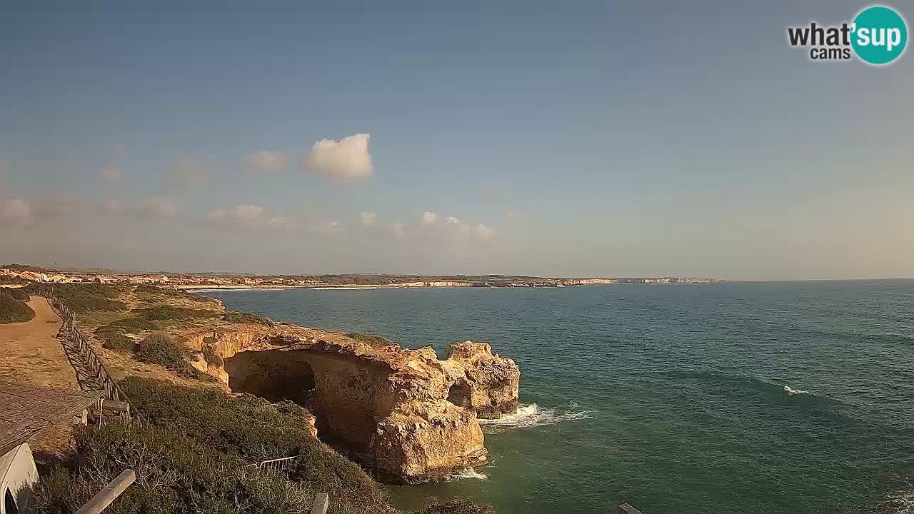 Live Webcam Spiaggia Putzu Idu – Arco di S’Architteddu – Oristano livecam Sardegna