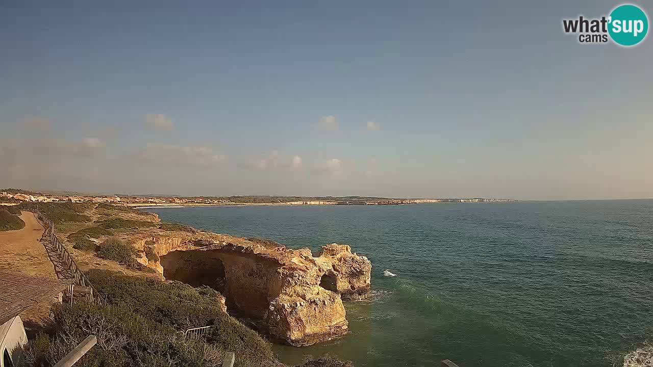 Live Webcam Spiaggia Putzu Idu – Arco di S’Architteddu – Oristano livecam Sardegna