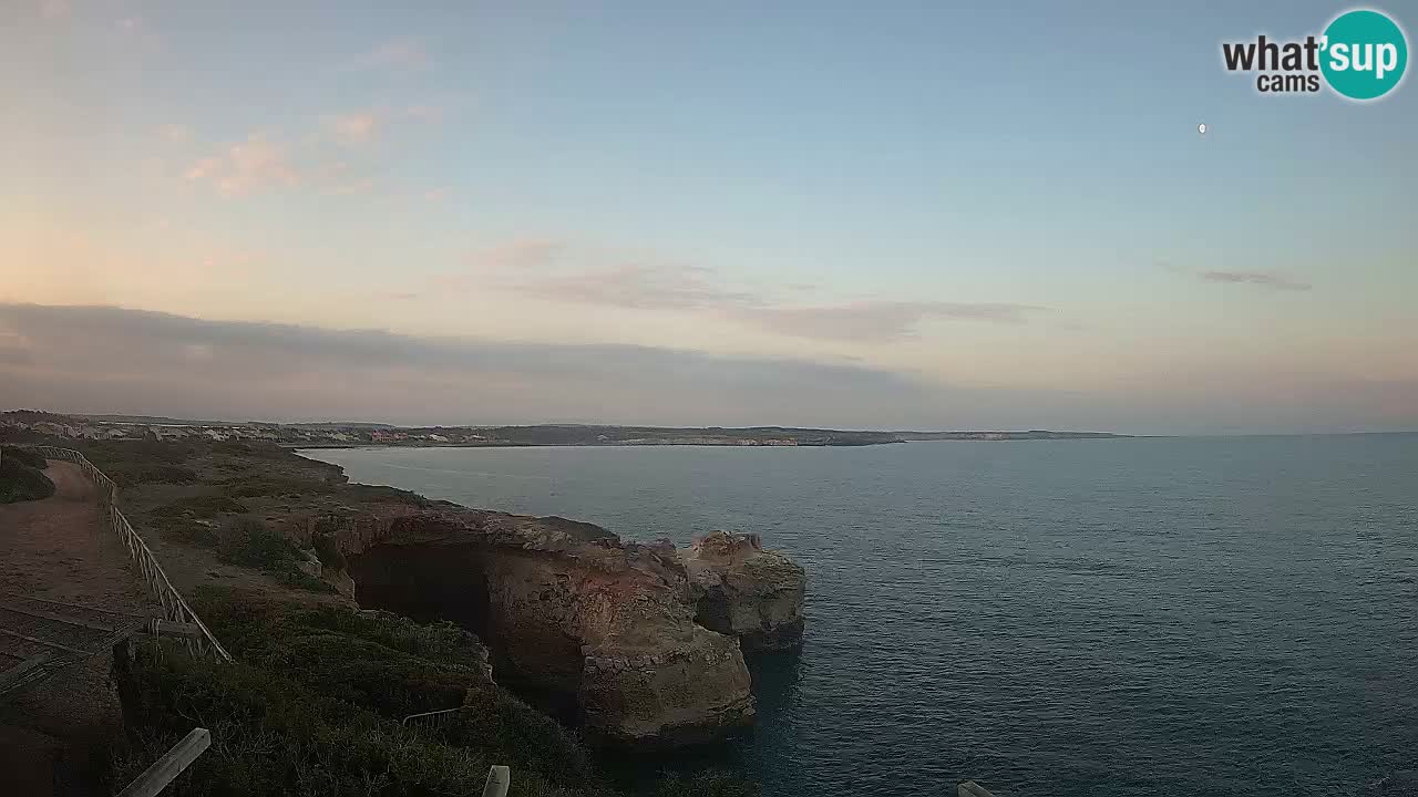 Live Webcam Putzu Idu Strand – Arco di S’Architteddu – Oristano livecam Sardinien – Italien