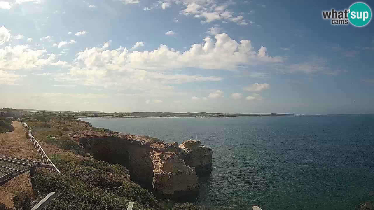 Webcam en direct Plage Putzu Idu – Arco di S’Architteddu – Oristano livecam Sardaigne – Italie