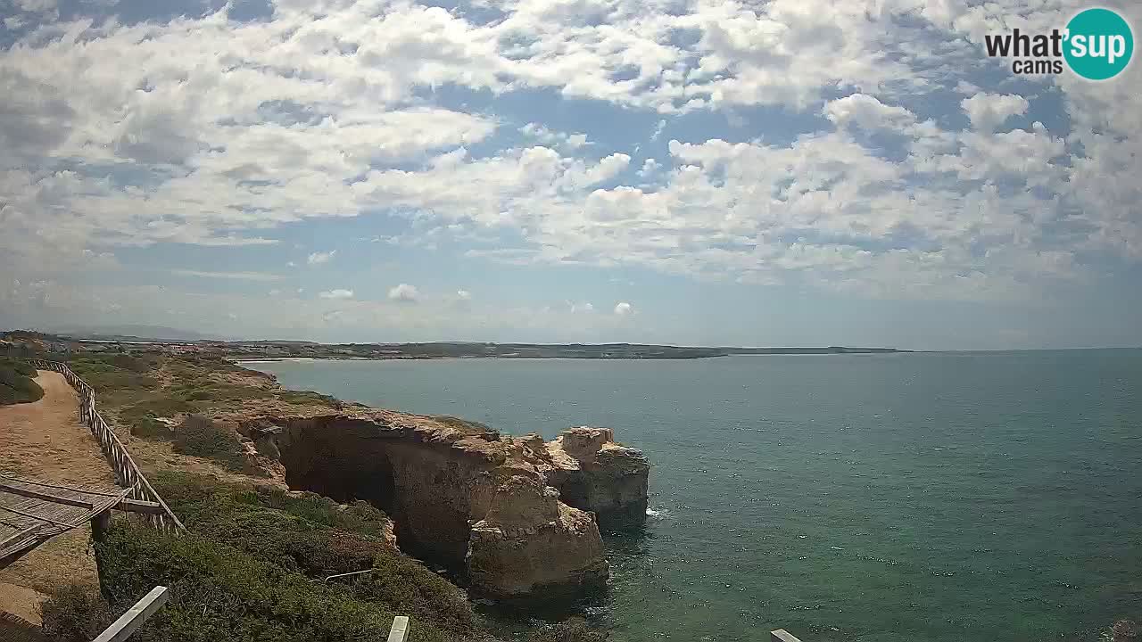Web kamera uživo Plaža Putzu Idu – Arco di S’Architteddu – Oristano Sardinija – Italija