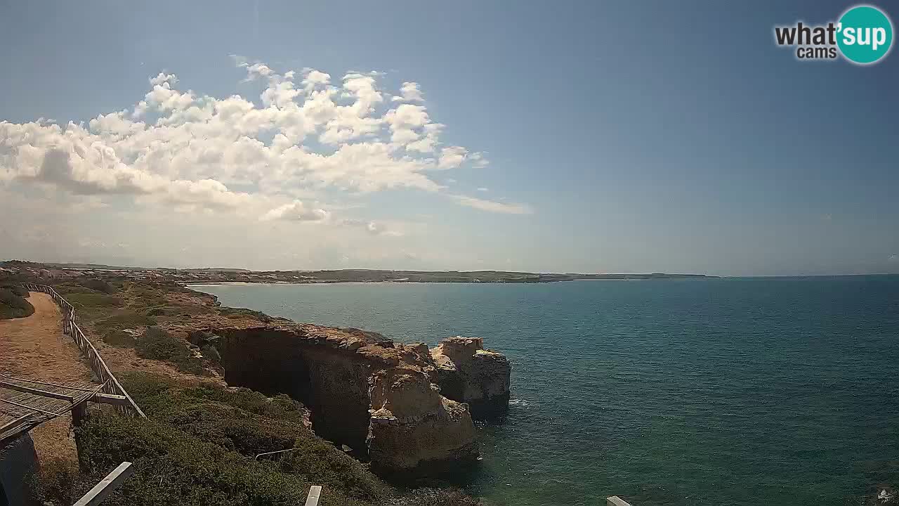 Web kamera uživo Plaža Putzu Idu – Arco di S’Architteddu – Oristano Sardinija – Italija