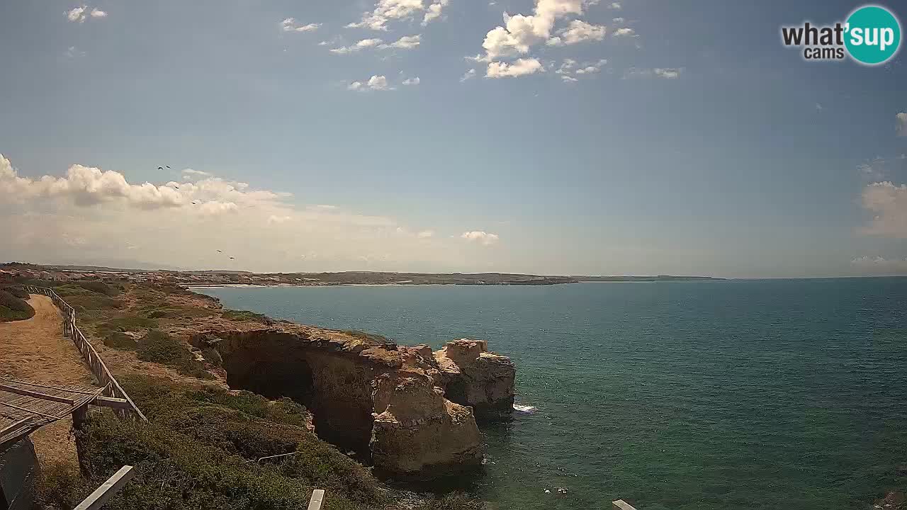 Web kamera uživo Plaža Putzu Idu – Arco di S’Architteddu – Oristano Sardinija – Italija