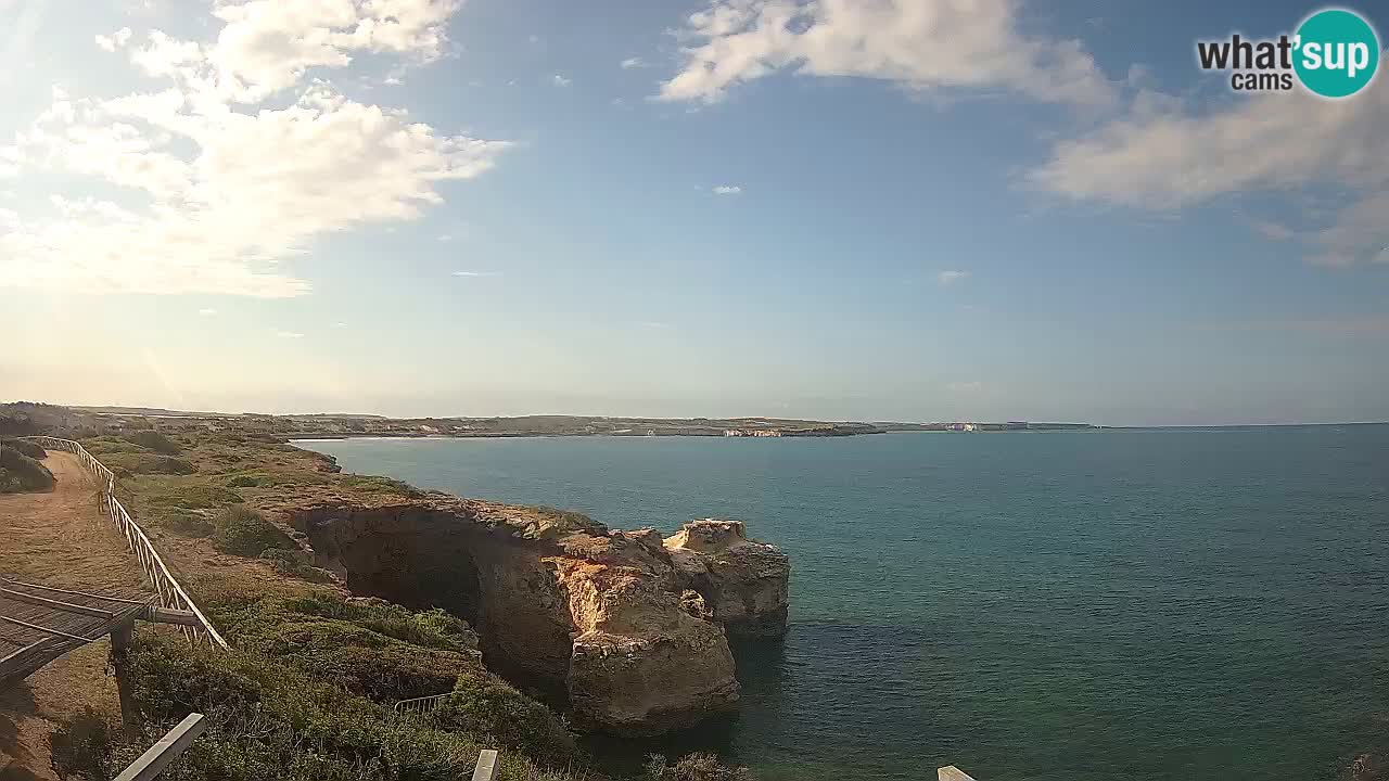 Web kamera uživo Plaža Putzu Idu – Arco di S’Architteddu – Oristano Sardinija – Italija