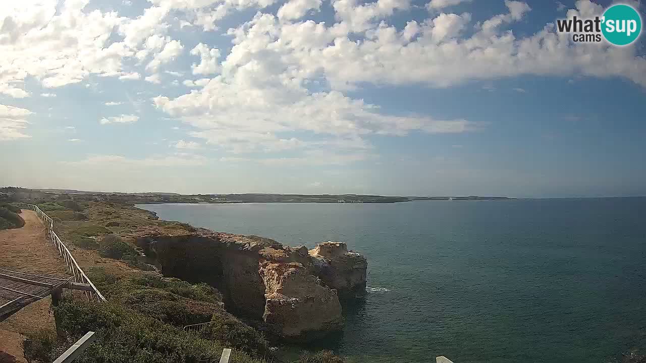 Web kamera uživo Plaža Putzu Idu – Arco di S’Architteddu – Oristano Sardinija – Italija