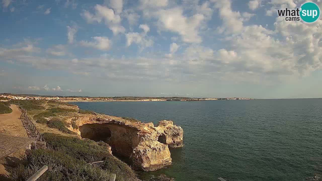 Live Webcam Spiaggia Putzu Idu – Arco di S’Architteddu – Oristano livecam Sardegna