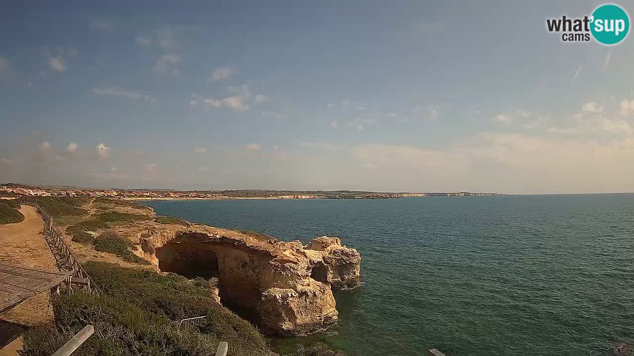 Web kamera uživo Plaža Putzu Idu – Arco di S’Architteddu – Oristano Sardinija – Italija