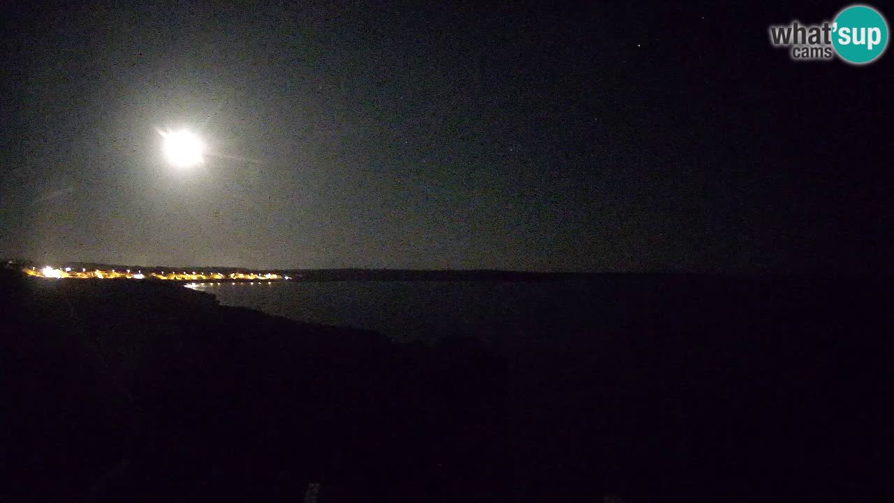 Live Webcam Putzu Idu beach – Arco di S’Architteddu – Oristano livecam Sardinia – Italy