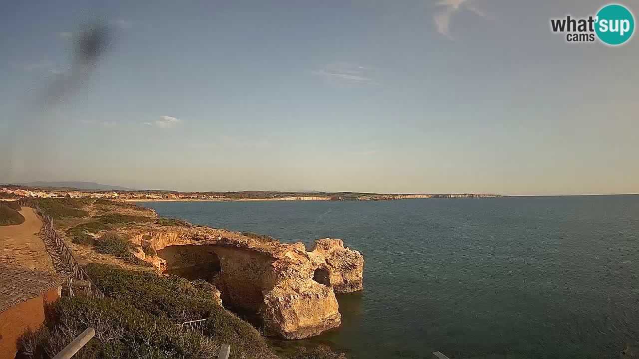 Live Webcam Spiaggia Putzu Idu – Arco di S’Architteddu – Oristano livecam Sardegna