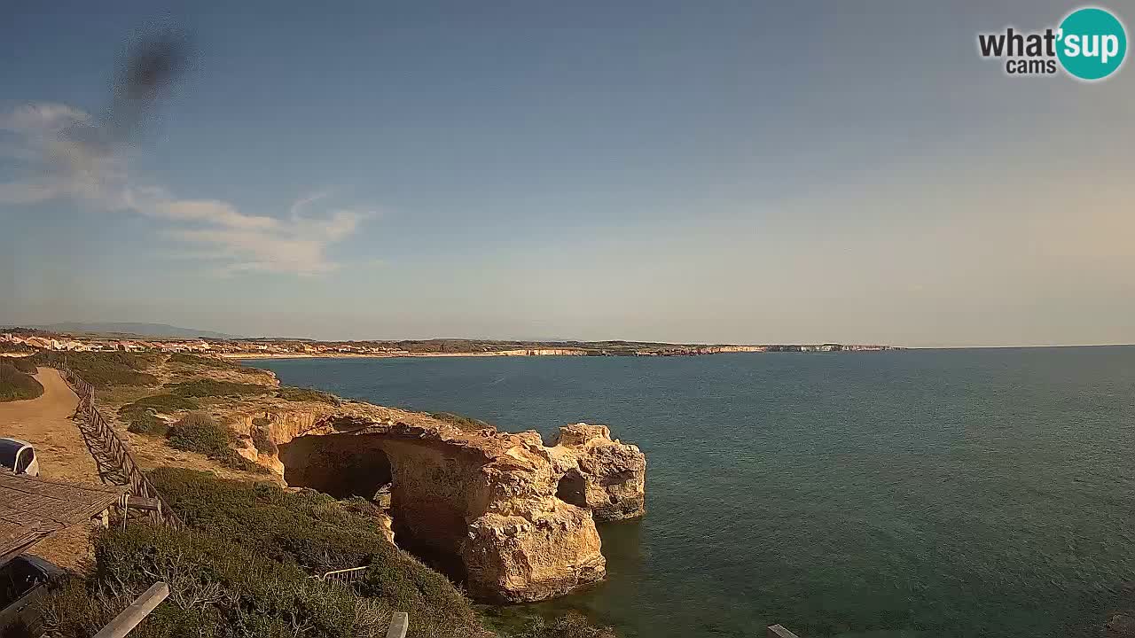 Live Webcam Spiaggia Putzu Idu – Arco di S’Architteddu – Oristano livecam Sardegna
