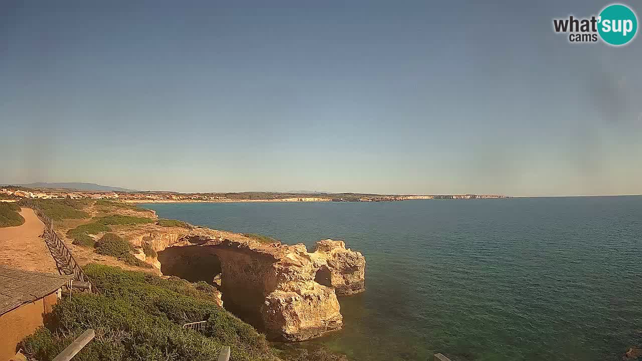 Live Webcam Spiaggia Putzu Idu – Arco di S’Architteddu – Oristano livecam Sardegna
