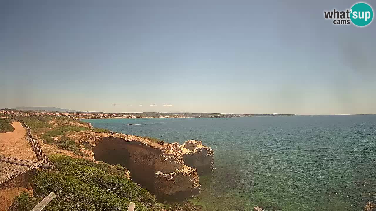 Web kamera uživo Plaža Putzu Idu – Arco di S’Architteddu – Oristano Sardinija – Italija