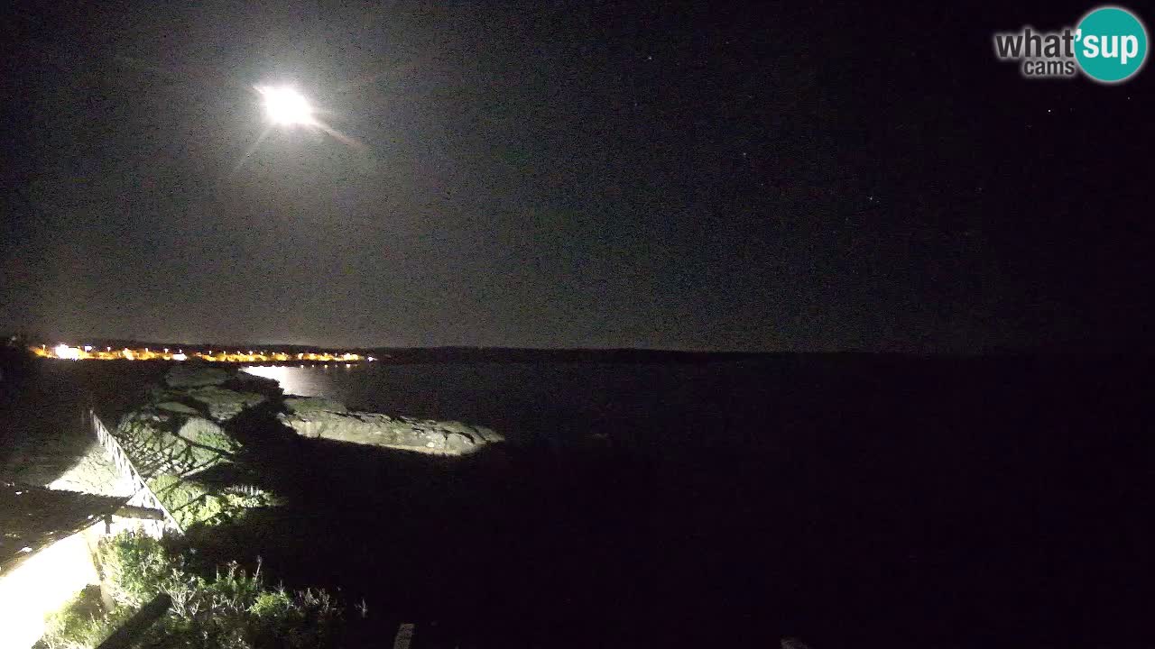 Live Webcam Putzu Idu beach – Arco di S’Architteddu – Oristano livecam Cerdeña – Italia