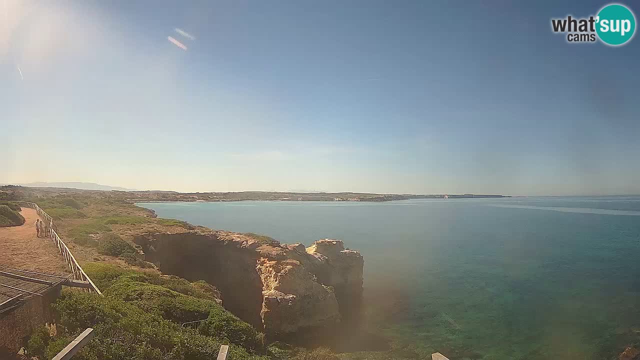 Web kamera uživo Plaža Putzu Idu – Arco di S’Architteddu – Oristano Sardinija – Italija