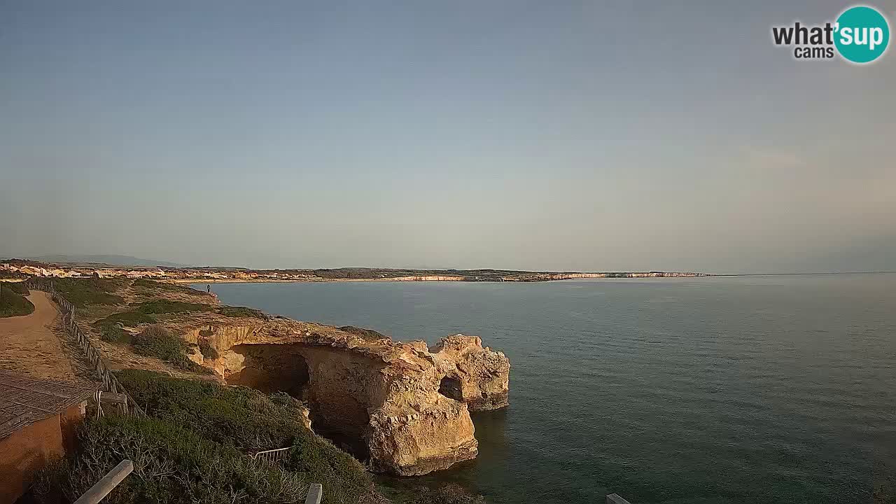 Live Webcam Spiaggia Putzu Idu – Arco di S’Architteddu – Oristano livecam Sardegna