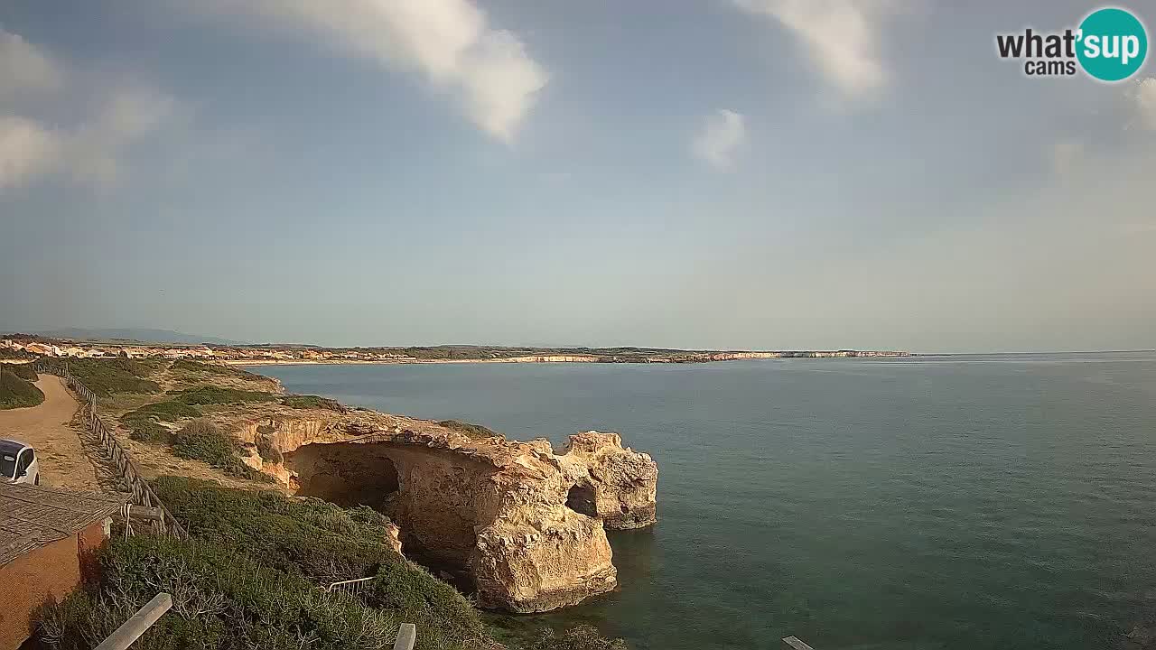 Web kamera uživo Plaža Putzu Idu – Arco di S’Architteddu – Oristano Sardinija – Italija