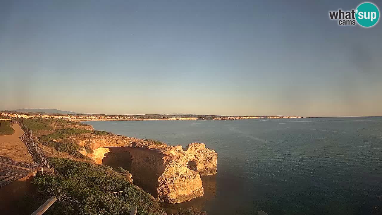 Live Webcam Spiaggia Putzu Idu – Arco di S’Architteddu – Oristano livecam Sardegna