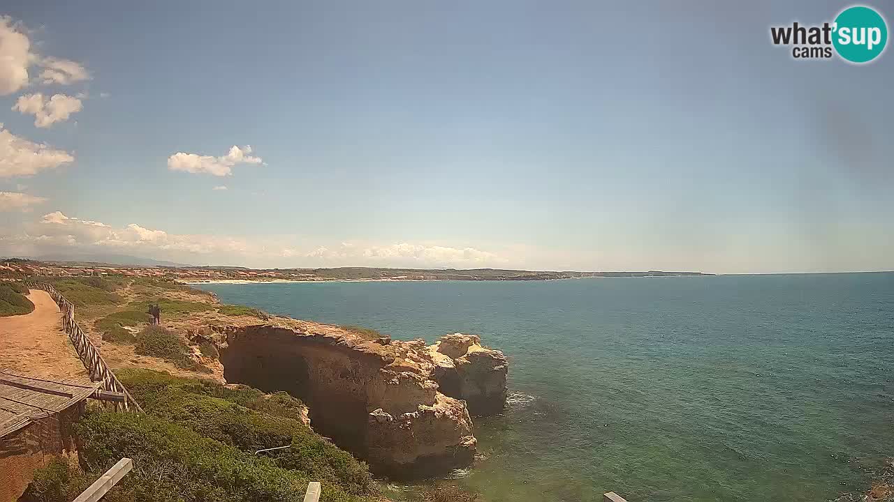 Live Webcam Spiaggia Putzu Idu – Arco di S’Architteddu – Oristano livecam Sardegna