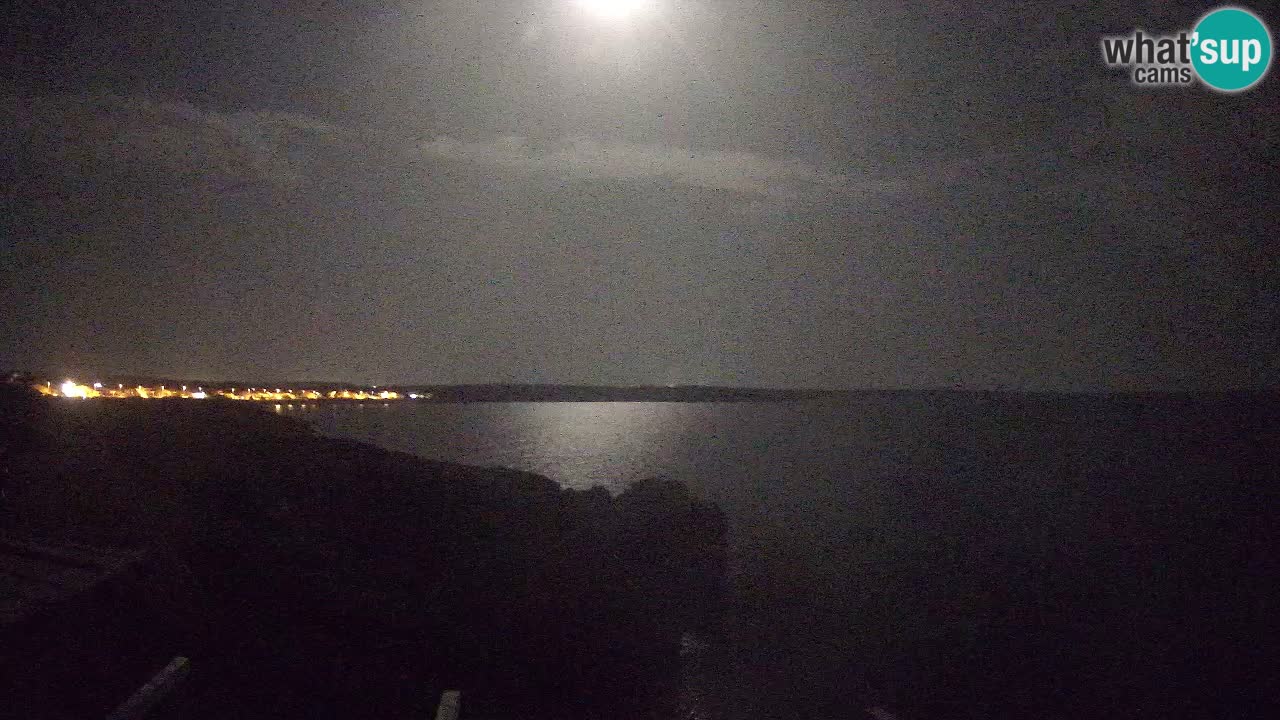Live Webcam Putzu Idu beach – Arco di S’Architteddu – Oristano livecam Sardinia – Italy