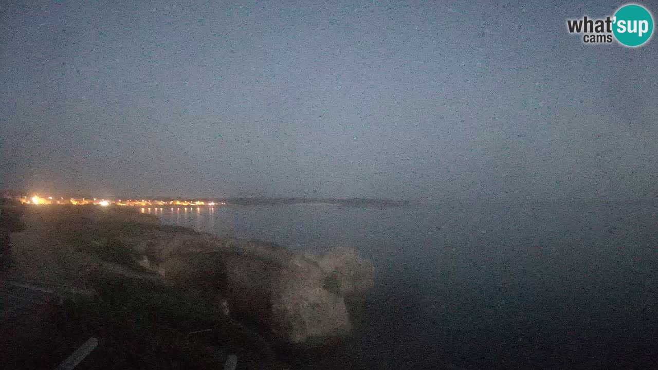 Live Webcam Putzu Idu beach – Arco di S’Architteddu – Oristano livecam Cerdeña – Italia