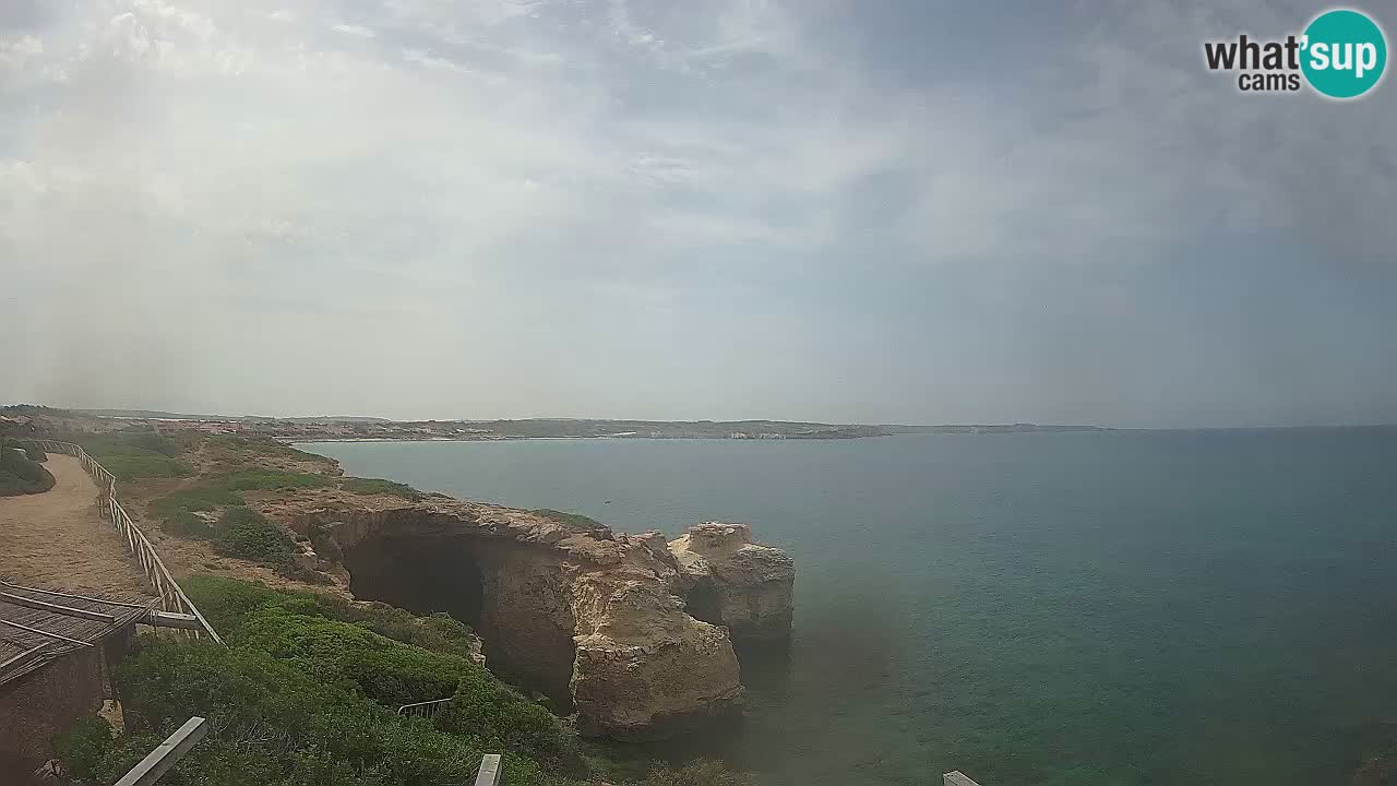 Live Webcam Putzu Idu Strand – Arco di S’Architteddu – Oristano livecam Sardinien – Italien