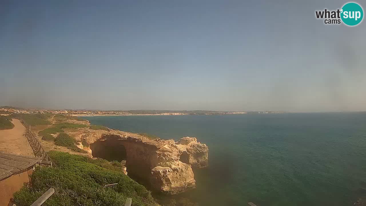 Live Webcam Putzu Idu Strand – Arco di S’Architteddu – Oristano livecam Sardinien – Italien