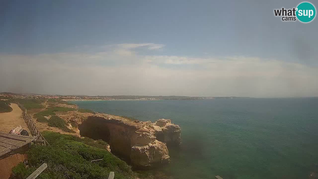 Webcam en direct Plage Putzu Idu – Arco di S’Architteddu – Oristano livecam Sardaigne – Italie