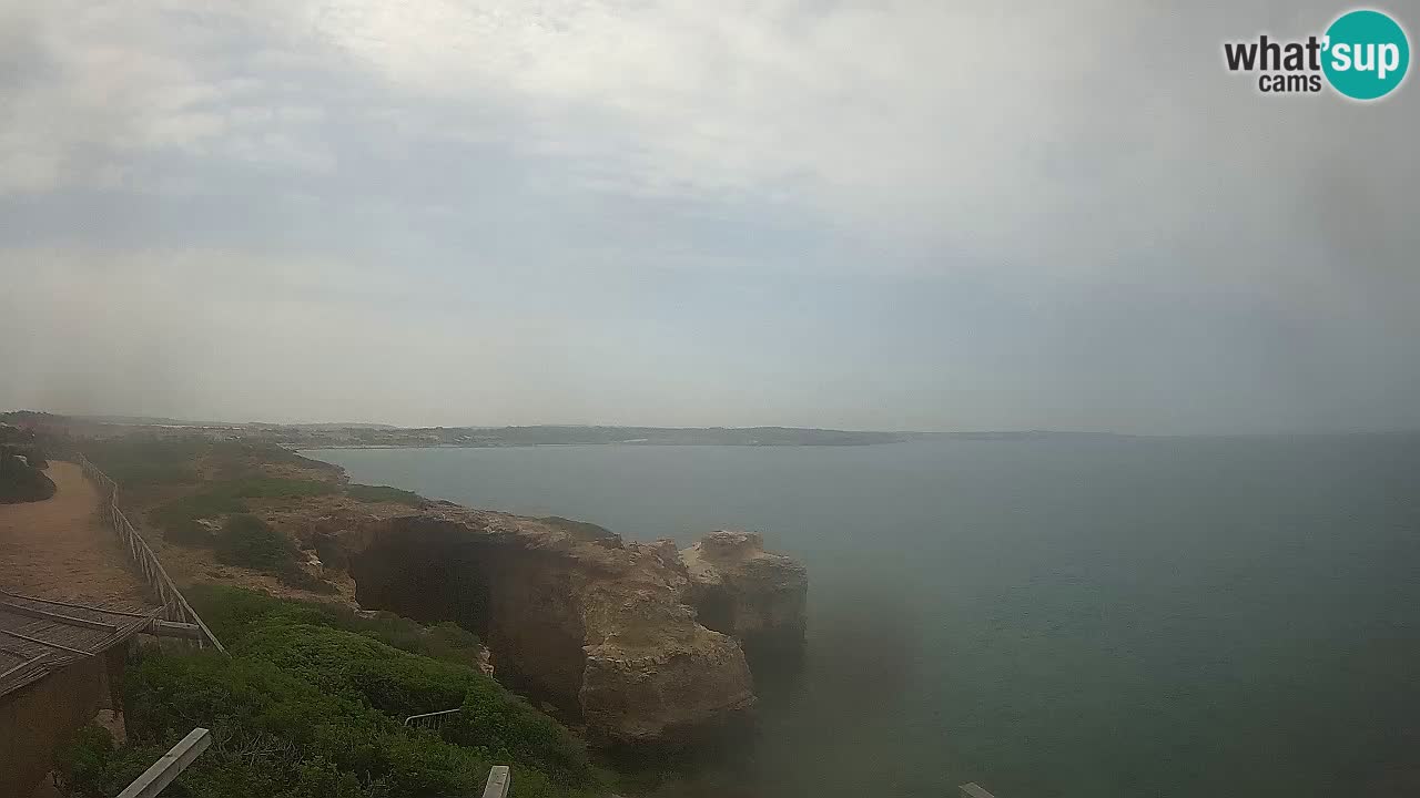 Live Webcam Putzu Idu Strand – Arco di S’Architteddu – Oristano livecam Sardinien – Italien