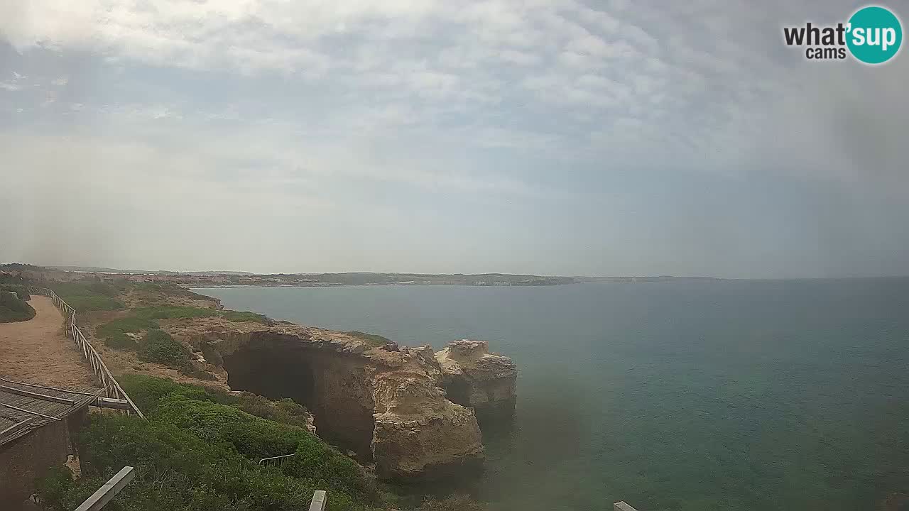Webcam en direct Plage Putzu Idu – Arco di S’Architteddu – Oristano livecam Sardaigne – Italie