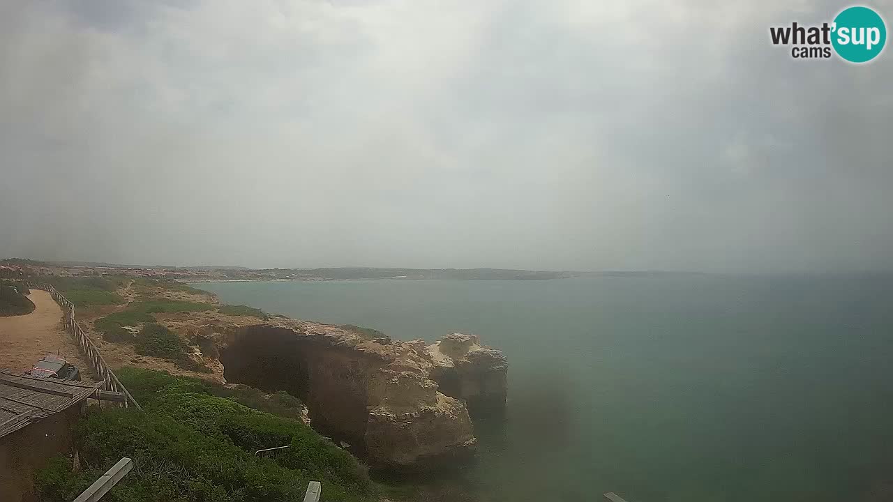Live Webcam Putzu Idu Strand – Arco di S’Architteddu – Oristano livecam Sardinien – Italien
