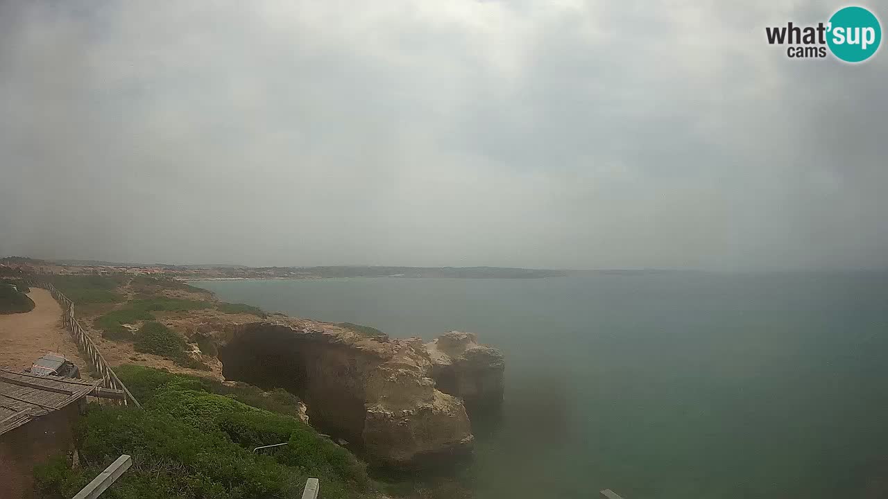 Live Webcam Putzu Idu Strand – Arco di S’Architteddu – Oristano livecam Sardinien – Italien