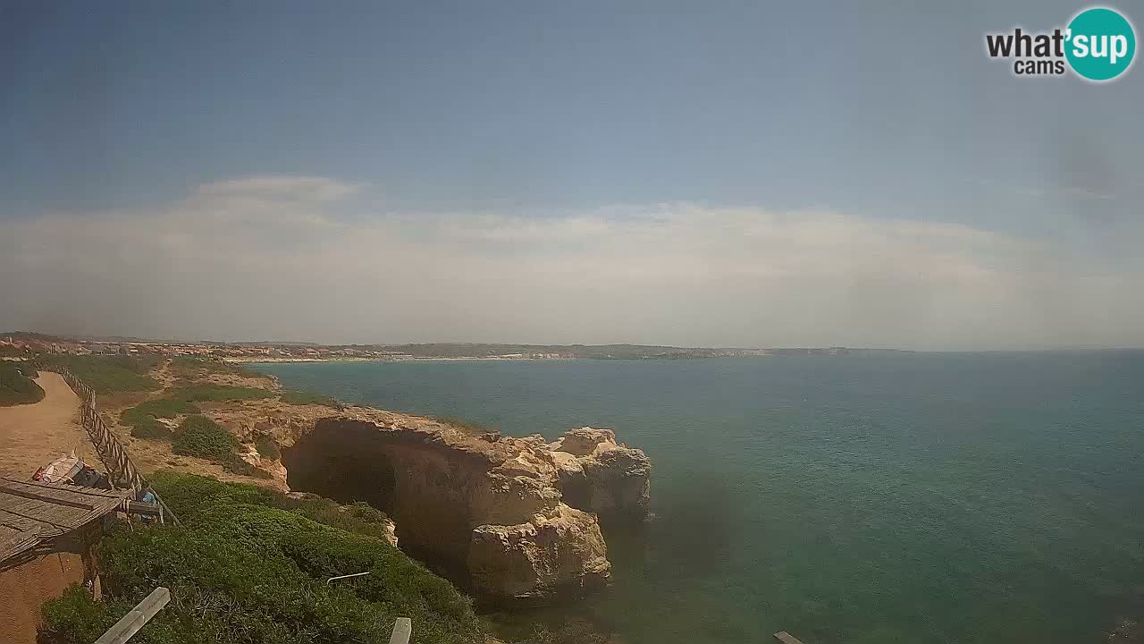 Web kamera uživo Plaža Putzu Idu – Arco di S’Architteddu – Oristano Sardinija – Italija