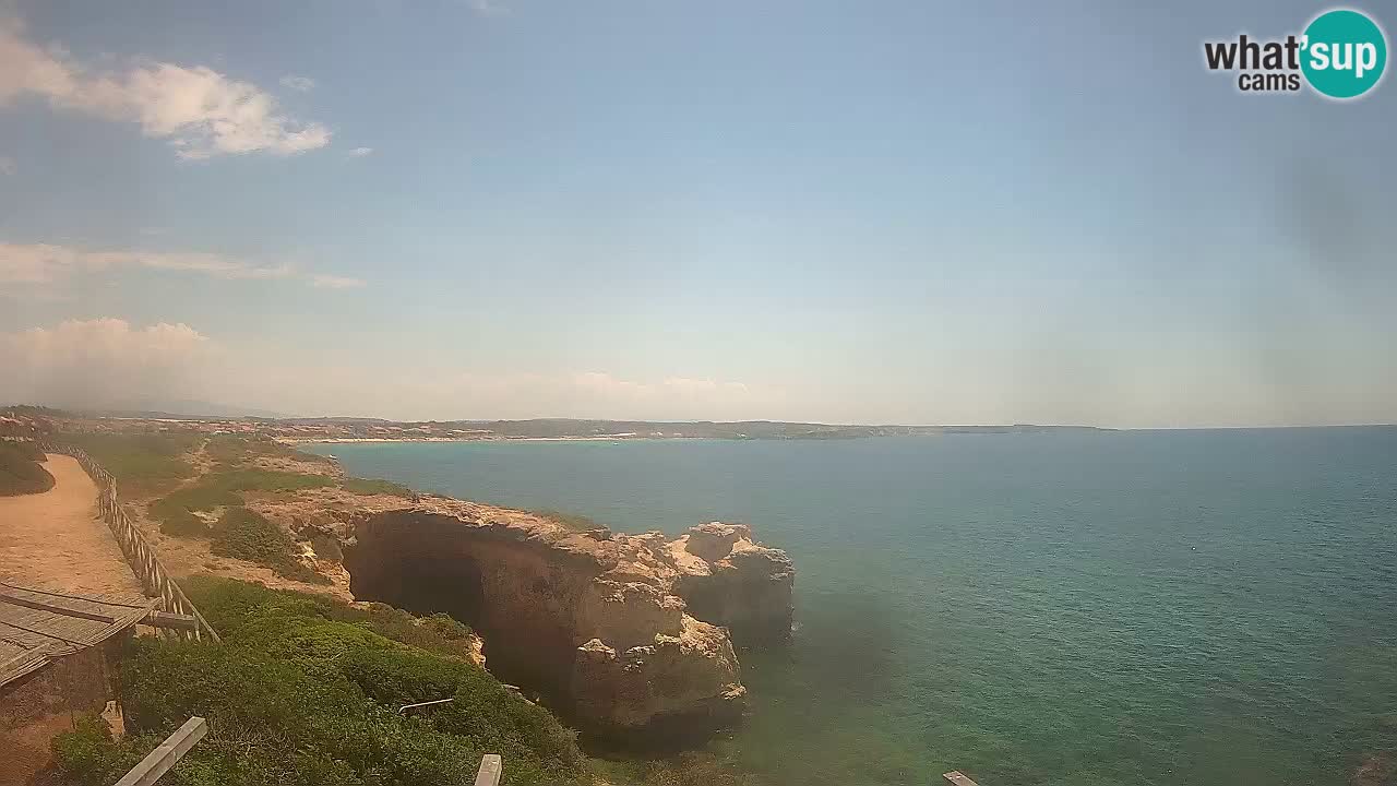 Live Webcam Putzu Idu Strand – Arco di S’Architteddu – Oristano livecam Sardinien – Italien