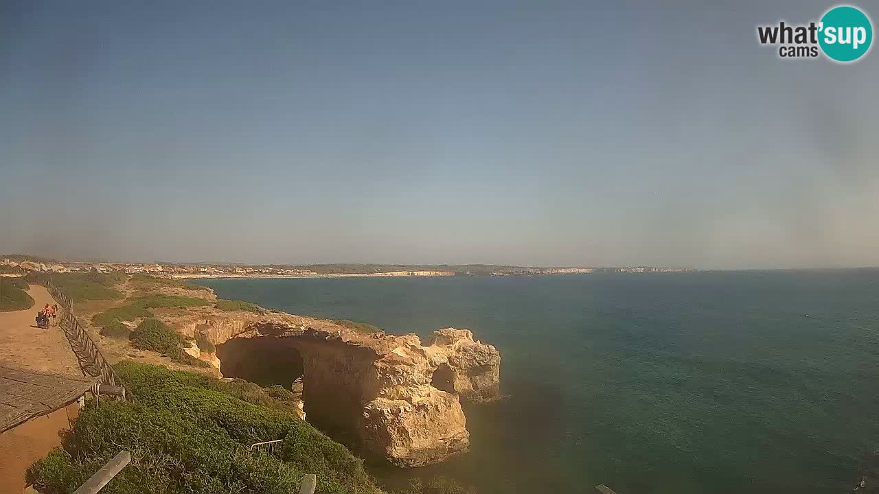 Live Webcam Putzu Idu Strand – Arco di S’Architteddu – Oristano livecam Sardinien – Italien