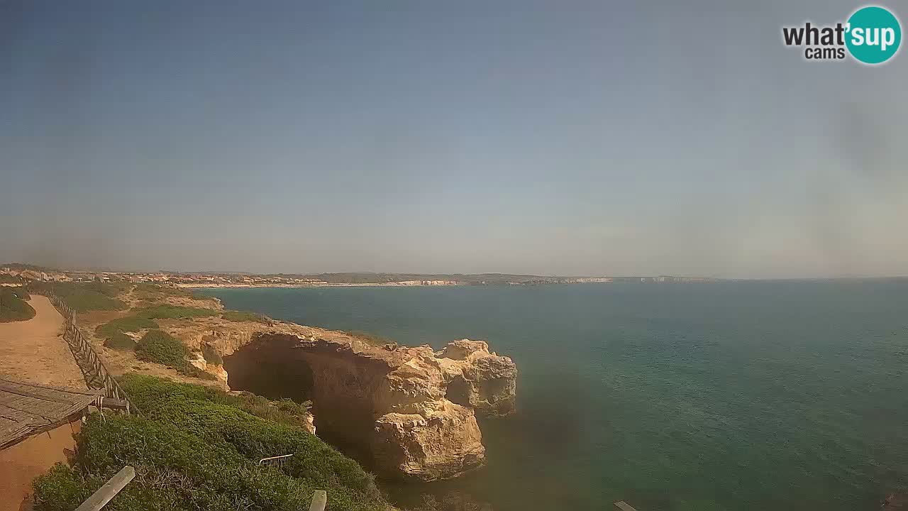 Webcam en direct Plage Putzu Idu – Arco di S’Architteddu – Oristano livecam Sardaigne – Italie