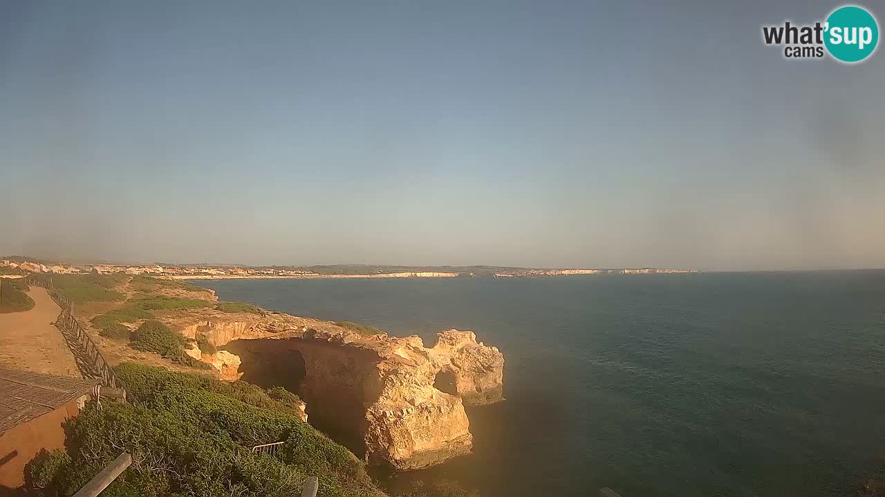 Live Webcam Putzu Idu Strand – Arco di S’Architteddu – Oristano livecam Sardinien – Italien