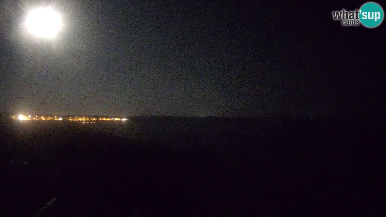 Live Webcam Putzu Idu beach – Arco di S’Architteddu – Oristano livecam Cerdeña – Italia