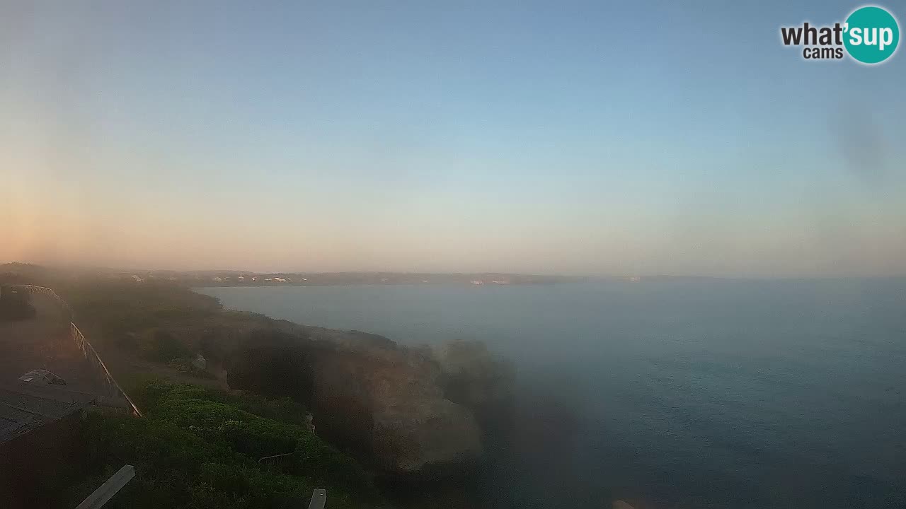 Live Webcam Putzu Idu beach – Arco di S’Architteddu – Oristano livecam Sardinia – Italy