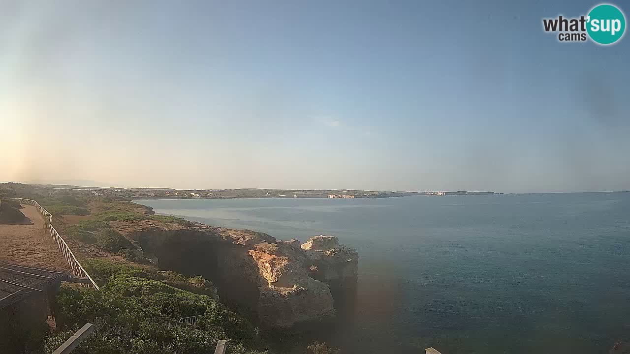 Web kamera uživo Plaža Putzu Idu – Arco di S’Architteddu – Oristano Sardinija – Italija