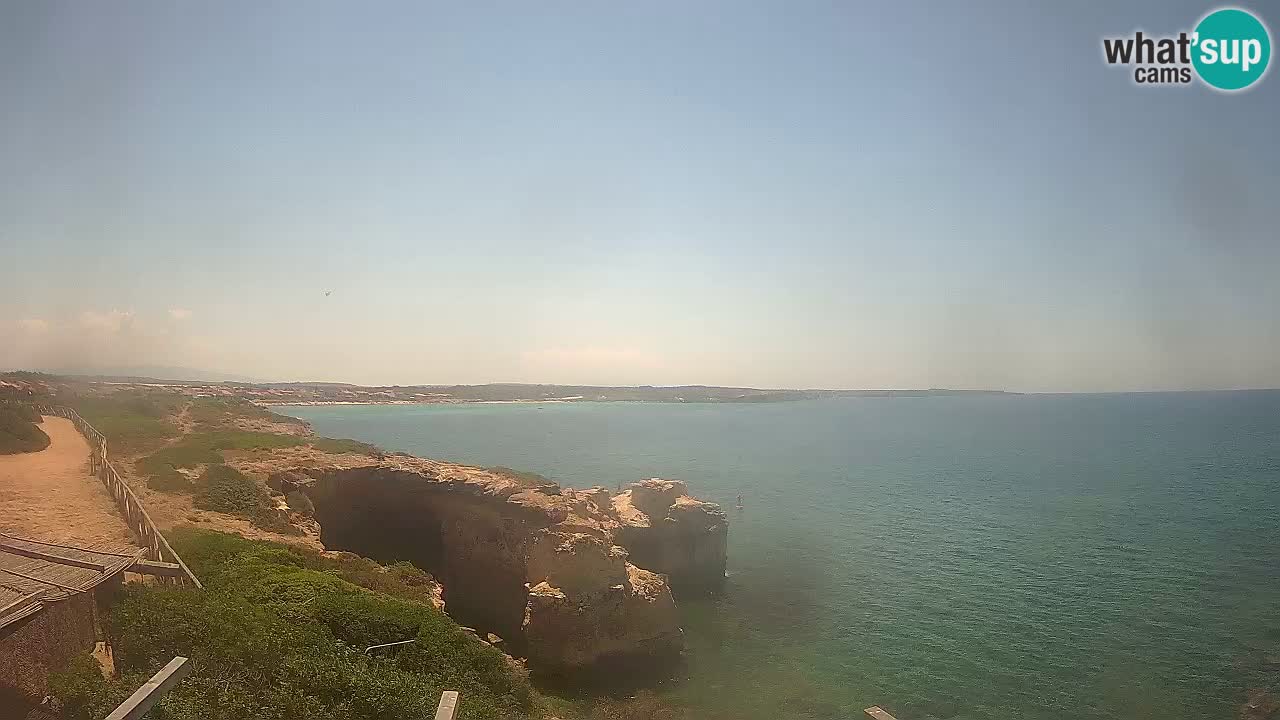 Webcam en direct Plage Putzu Idu – Arco di S’Architteddu – Oristano livecam Sardaigne – Italie