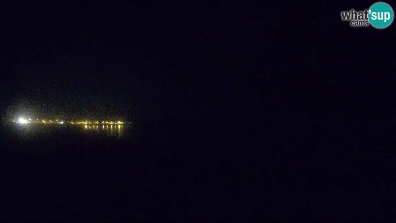 Spletna kamera v živo Plaža Putzu Idu – Arco di S’Architteddu – webcam Oristano Sardinija – Italija