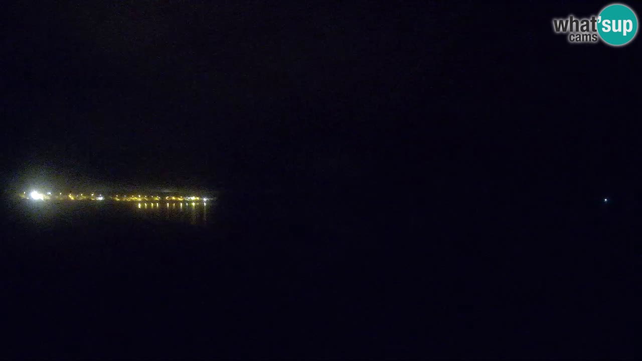 Spletna kamera v živo Plaža Putzu Idu – Arco di S’Architteddu – webcam Oristano Sardinija – Italija
