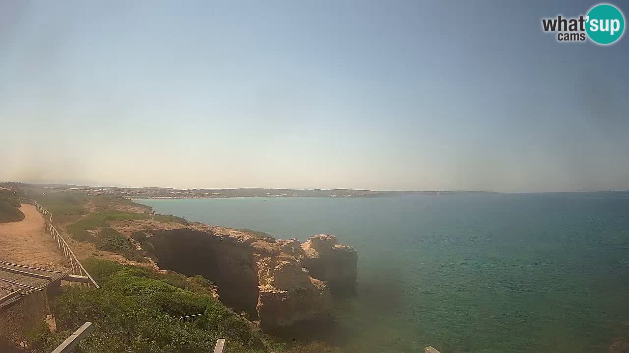 Live Webcam Putzu Idu Strand – Arco di S’Architteddu – Oristano livecam Sardinien – Italien