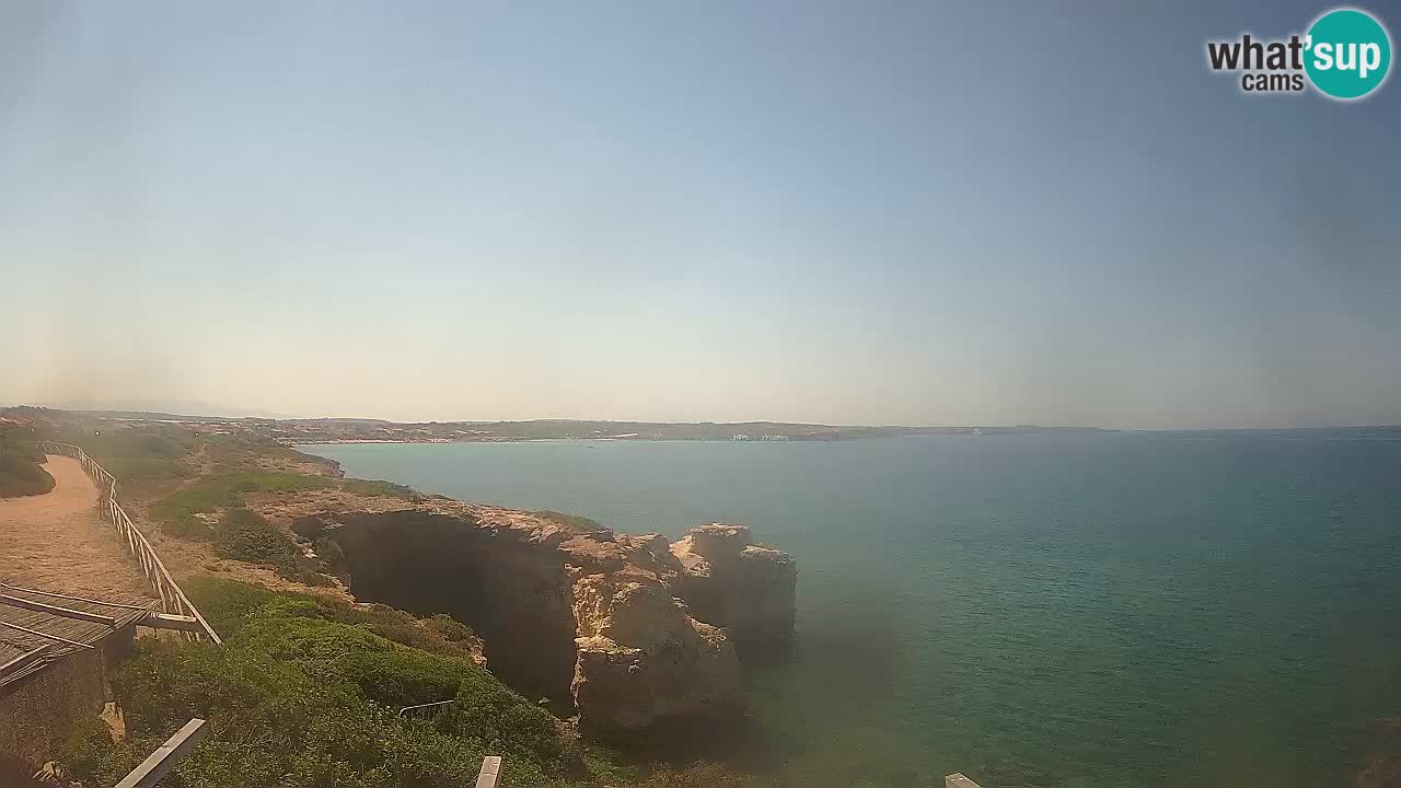 Live Webcam Putzu Idu Strand – Arco di S’Architteddu – Oristano livecam Sardinien – Italien